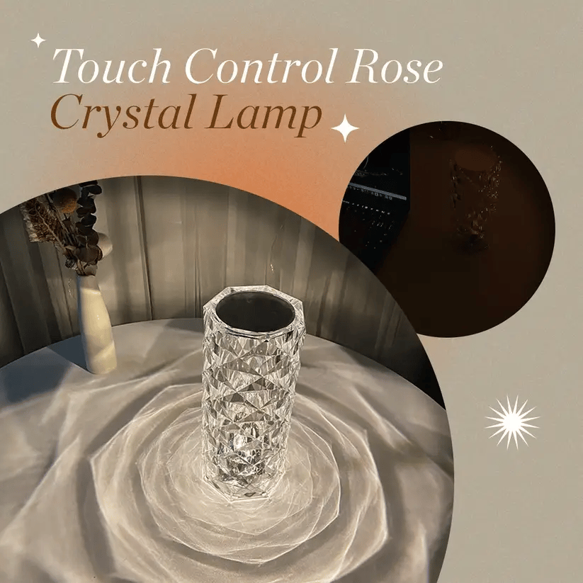 Rose Crystal Lamp Humidifier