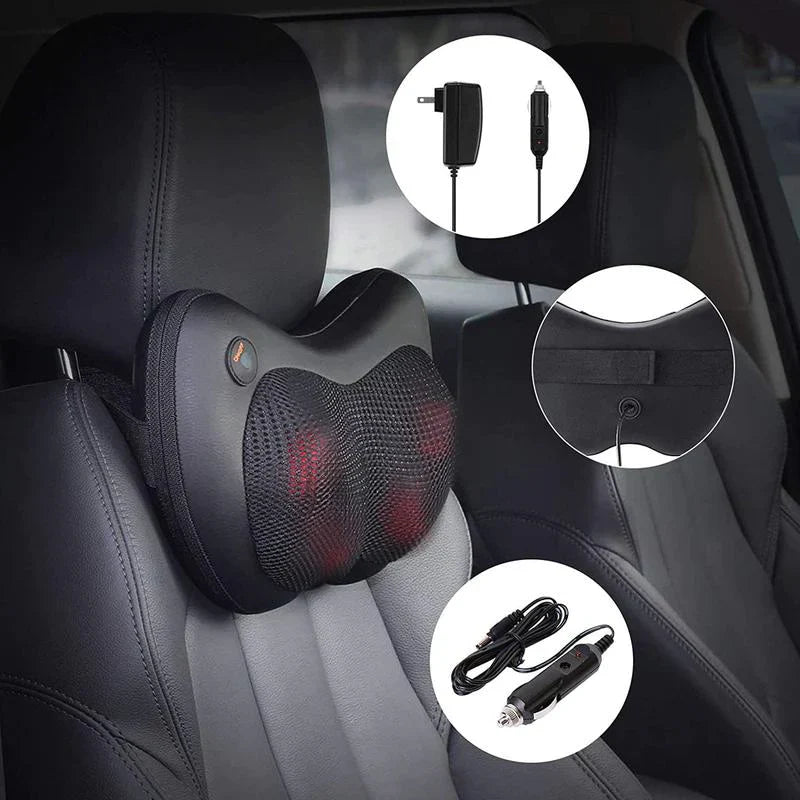 BlissEase™ HEATING MASSAGE PILLOW