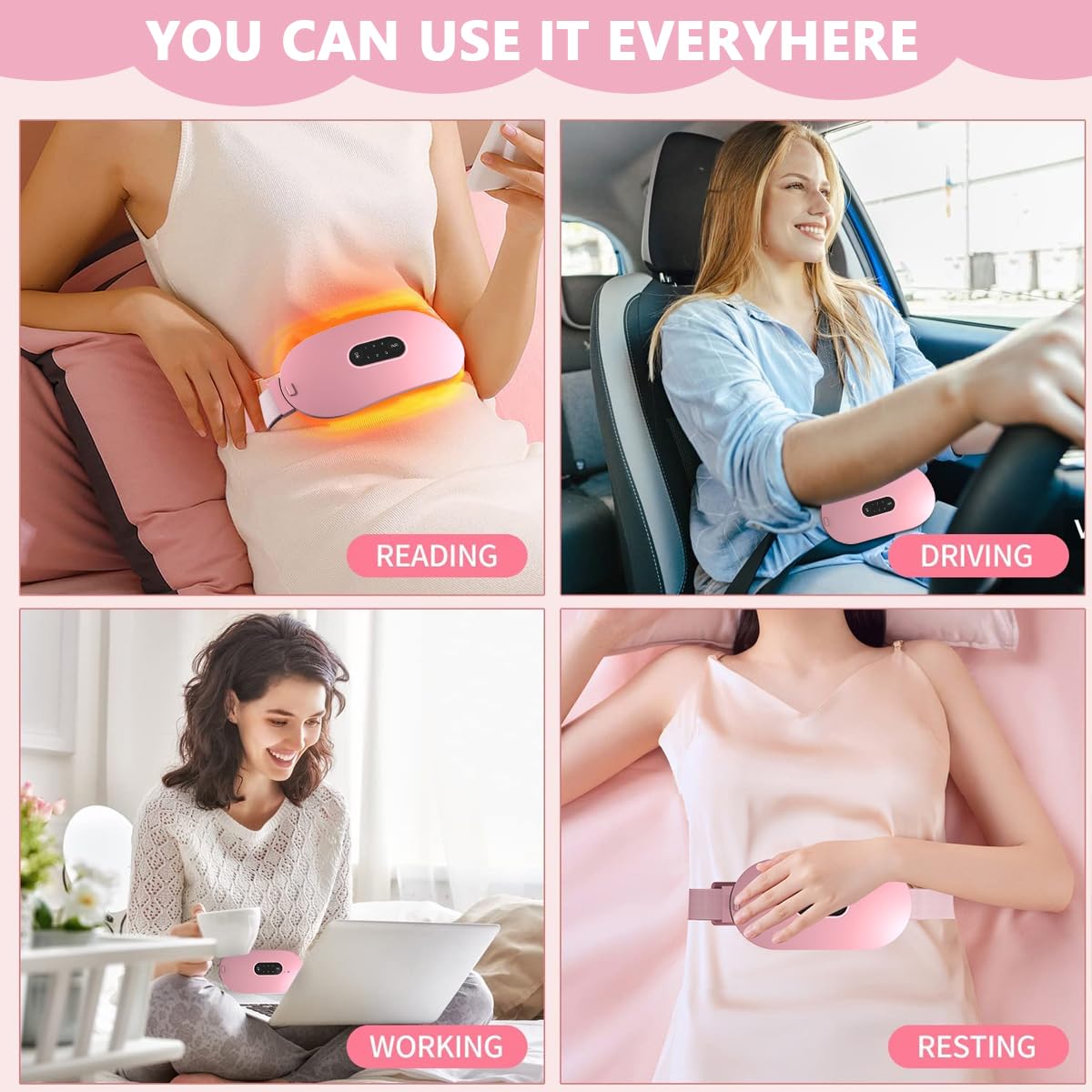 Menstrual pain relief electric heating